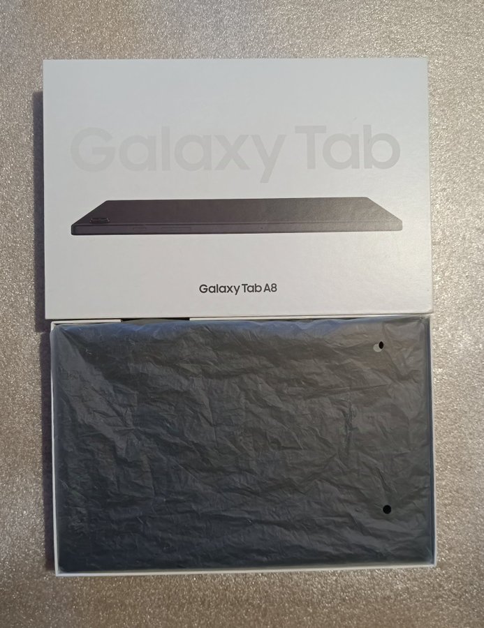 Samsung Galaxy Tab A8, LTE, 32 GB, mörkgrå