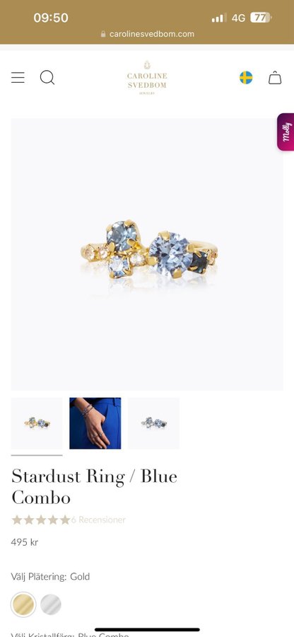 Caroline Svedbom Stardust Ring