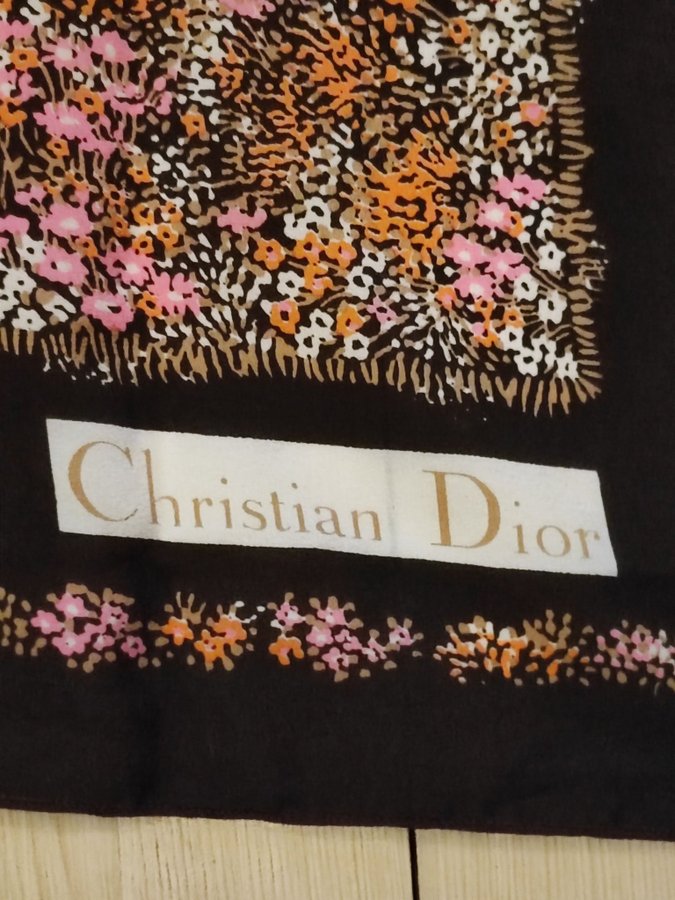 Vintage Dior silkesscarf