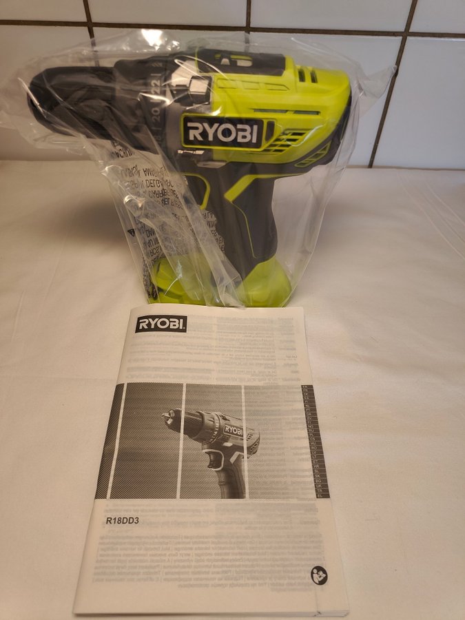 Ny Ryobi R18DD3 borrskruvdragare 18V