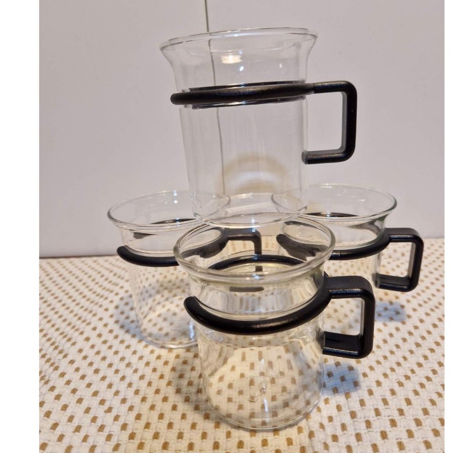 BODUM KAFFE/TE KOPPAR 4st RETRO VINTAGE