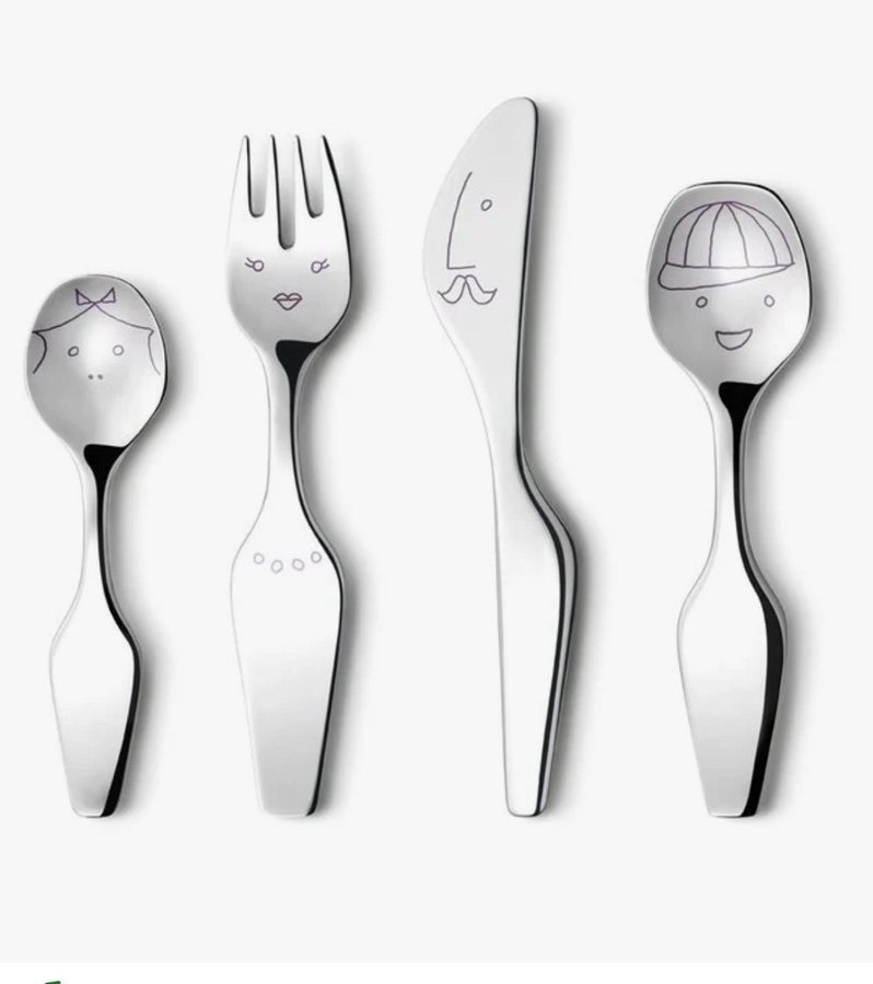 Georg Jensen Alfredo The Twist familj barnbestick