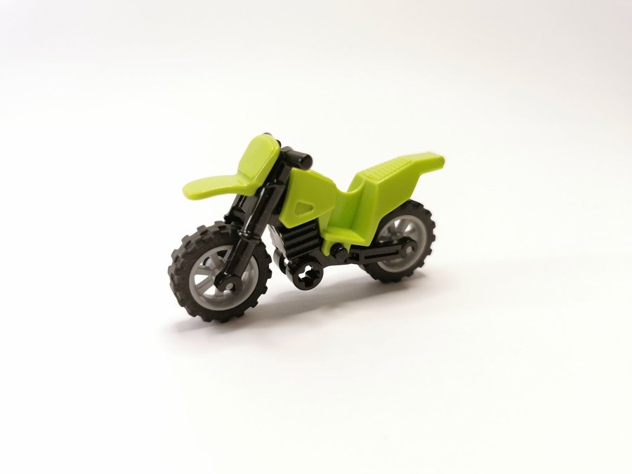 Lego - fordon - motorcykel - cross - lime