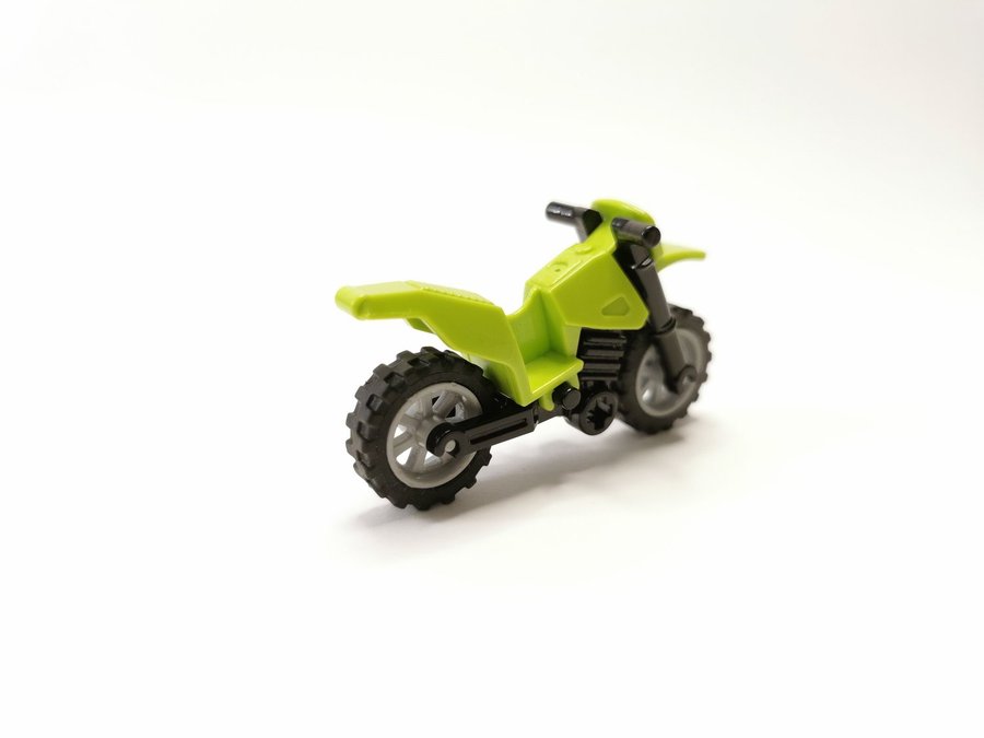 Lego - fordon - motorcykel - cross - lime