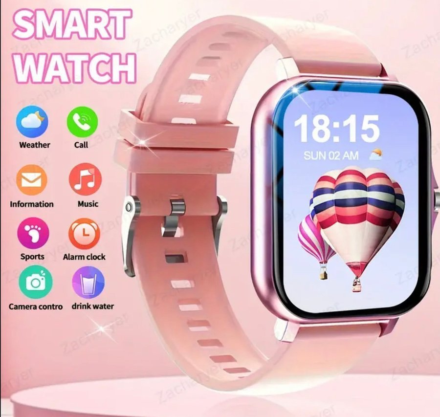 Smartwatch(Premium pink)