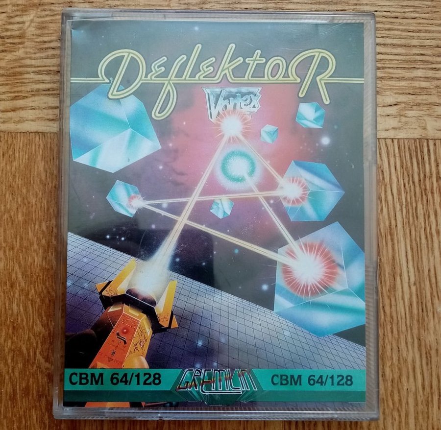 Deflektor (Gremlin Graphics) ->TESTAD<- Commodore 64 / C64 Spel