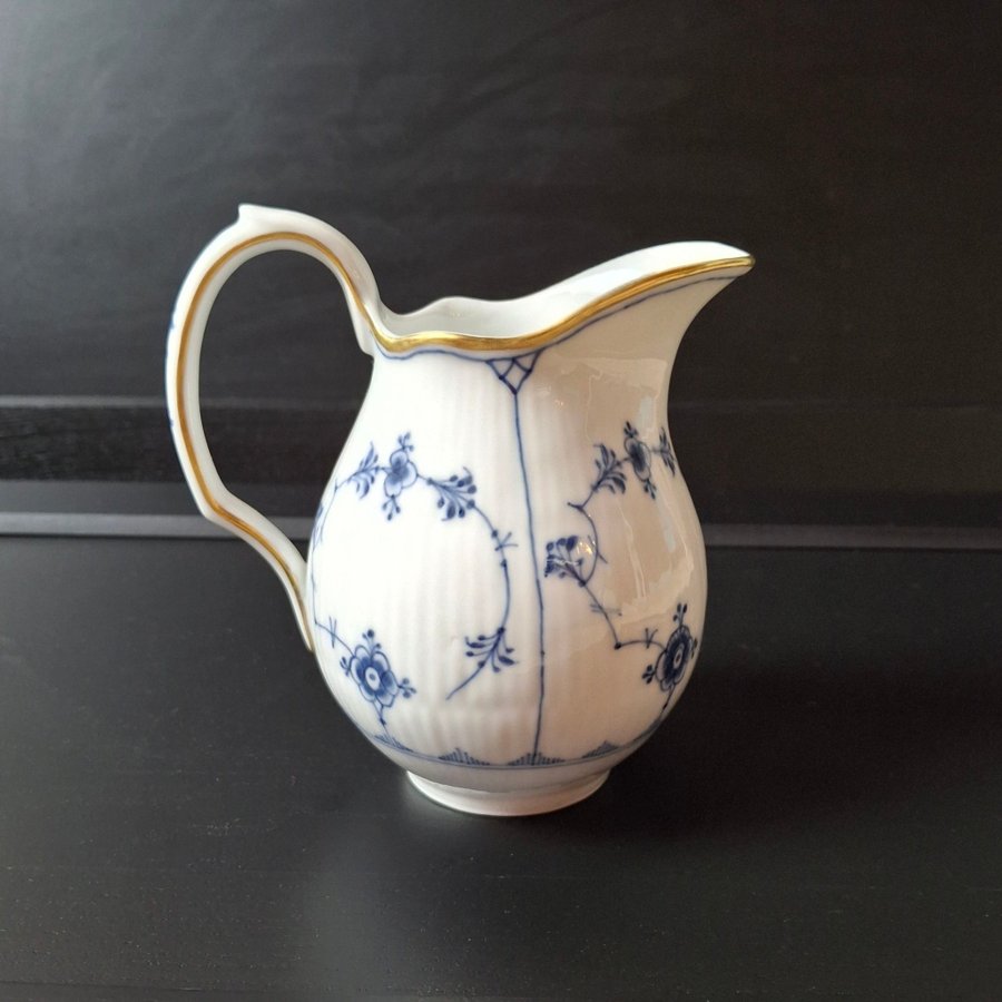 Royal Copenhagen Musselmalet milk jug gilded