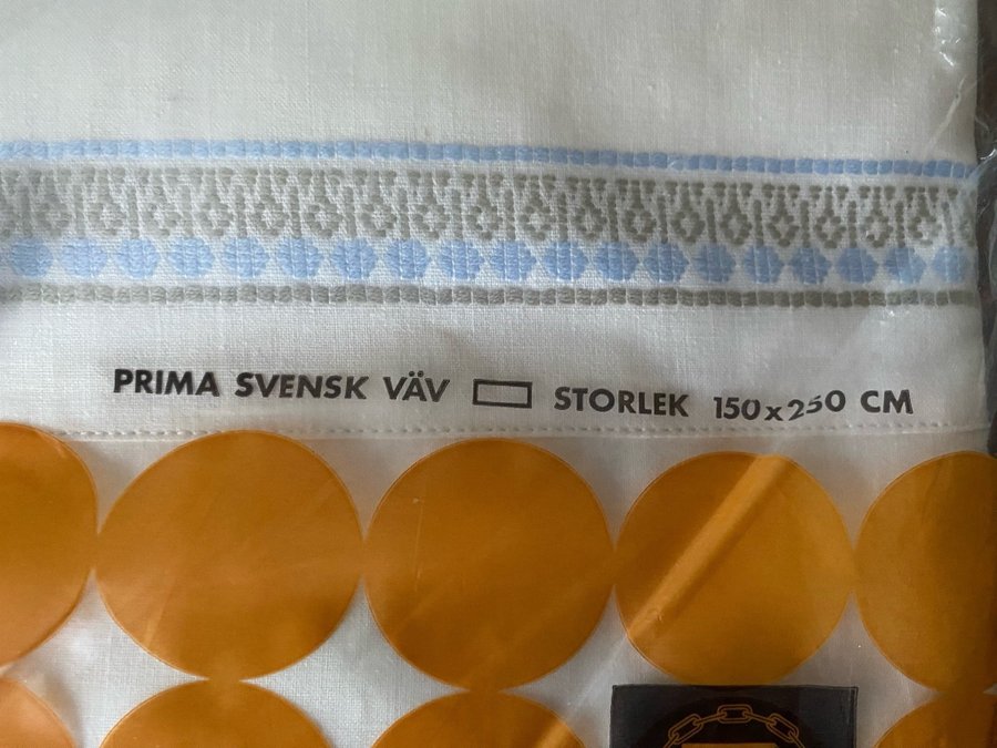 Lakanset från Prima Svensk Väv 60 tal