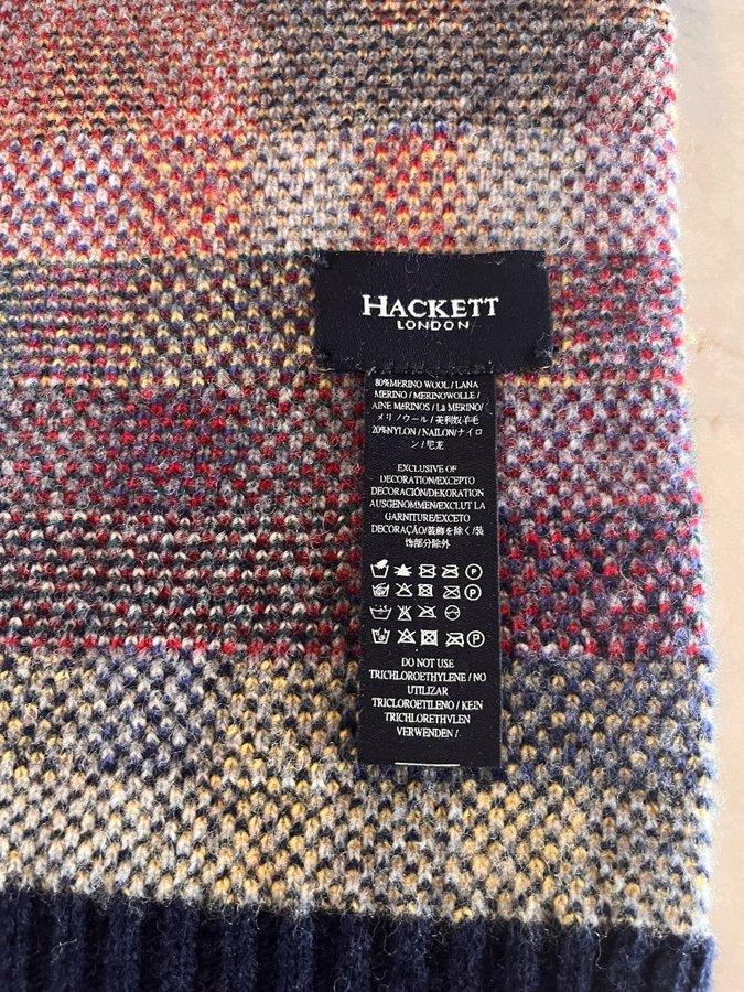 Hackett London mångfärgad halsduk