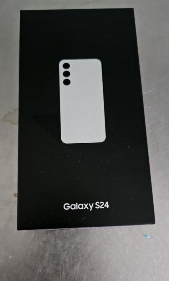 Samsung Galaxy S24 Obruten förpackning med kvitto!