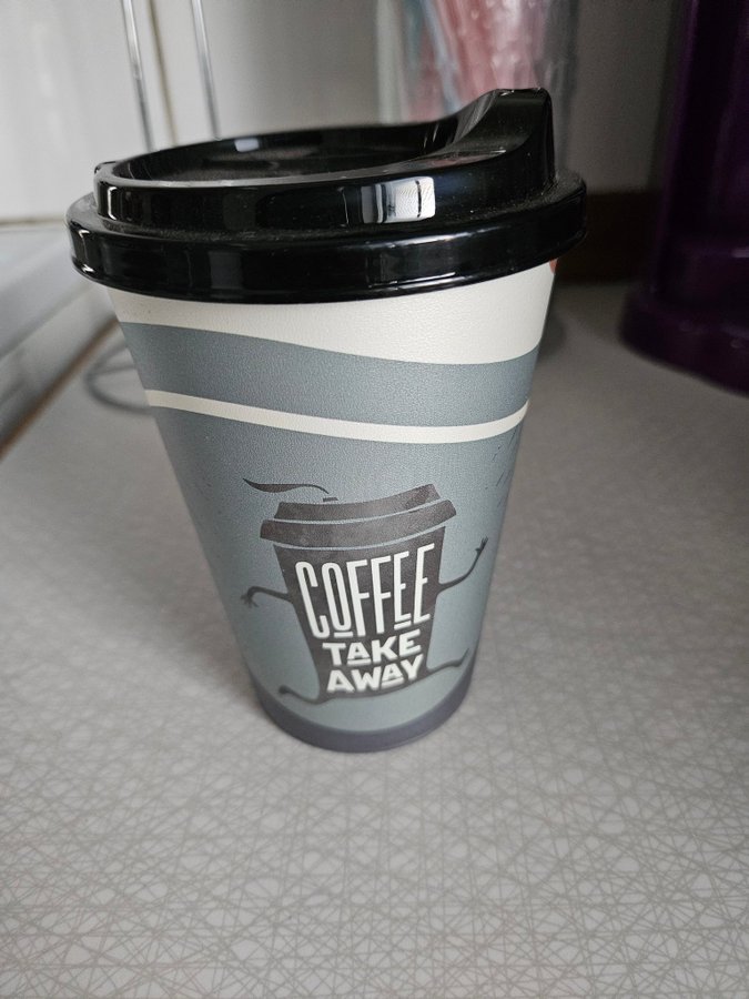 Take away mugg