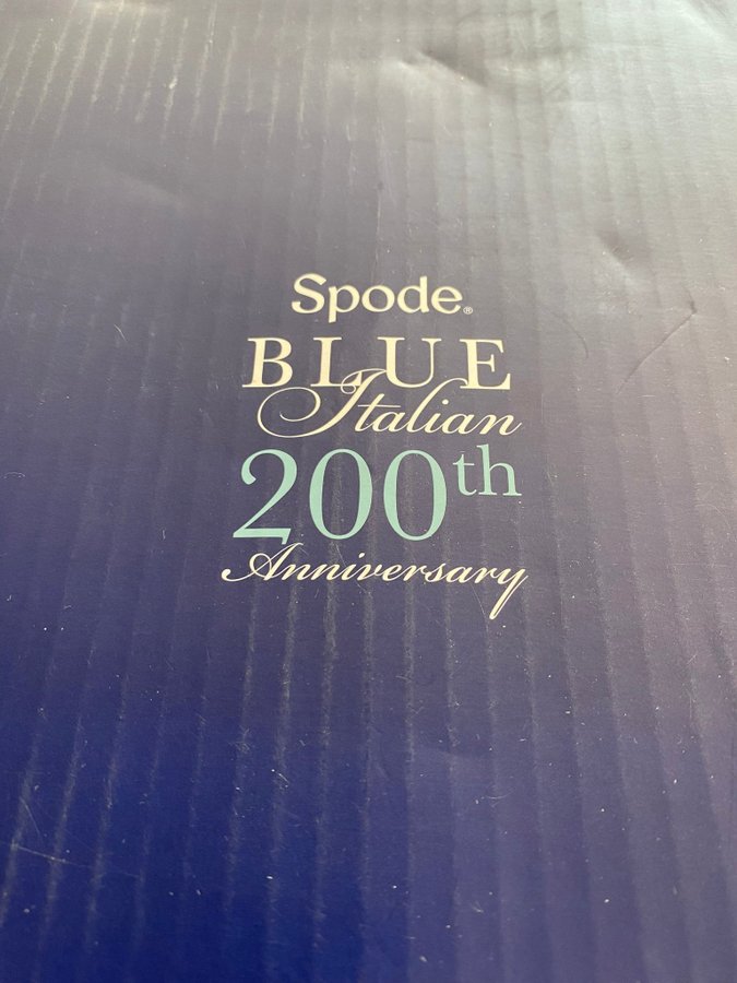 Spode Blue Italian 200th Anniversary Serveringsset