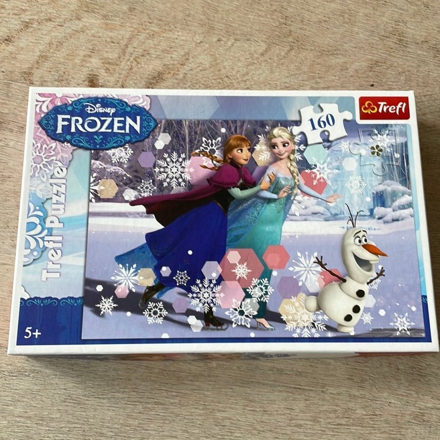 Pussel 160 bitar från 5 år frost frozen Elsa  Anna julklapp