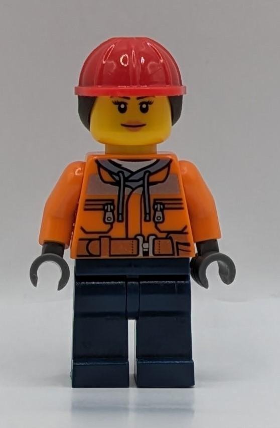 Lego - Town - City - Construction - Construction Worker