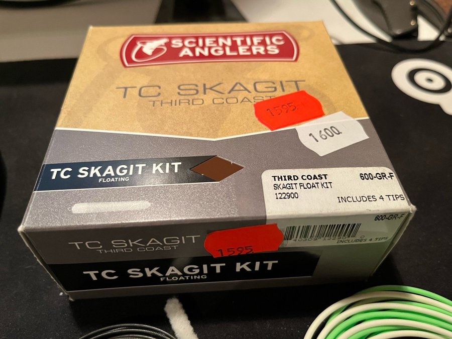 Scientific Anglers TC Skagit 600 gr - helt kit