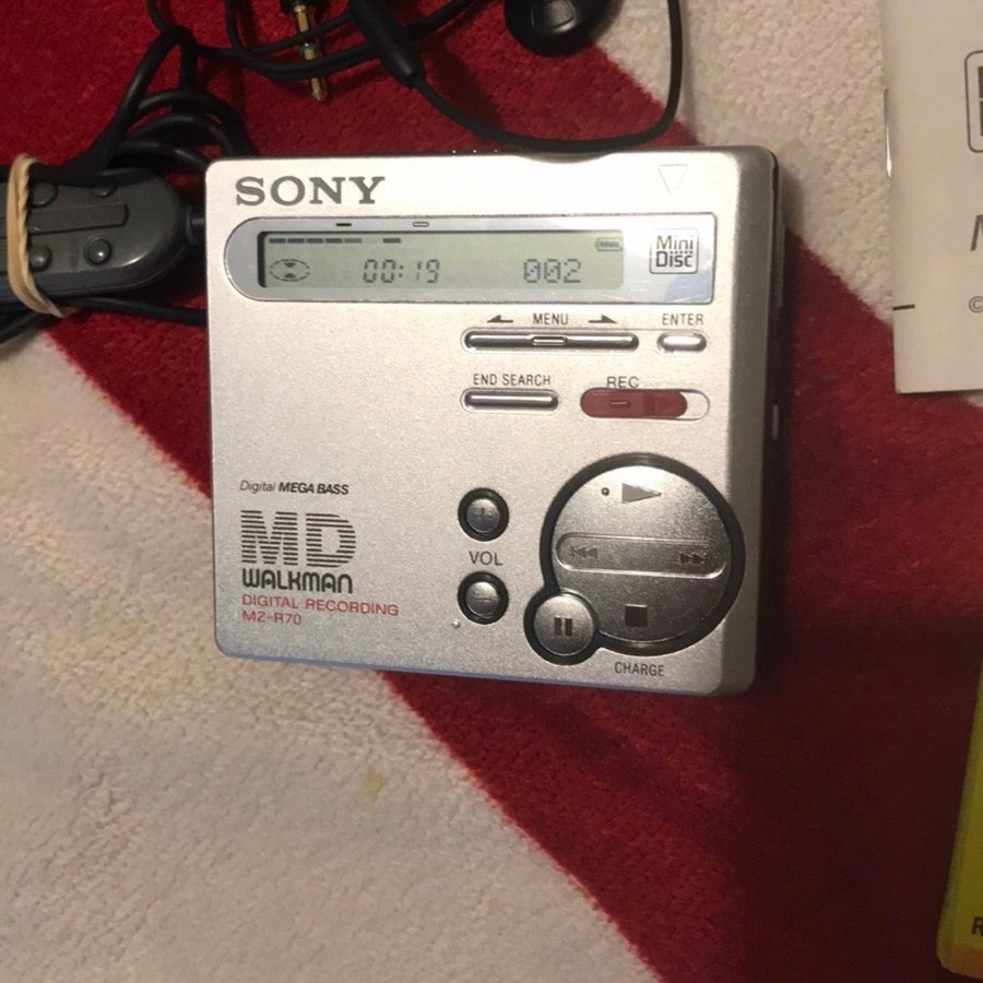 Sony MZ-R70 MD-spelare