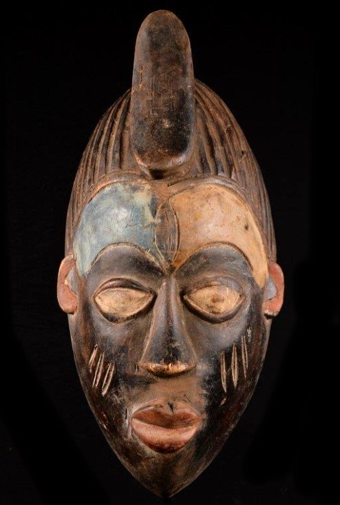 Afrikansk Yoruba- Nigeria mask