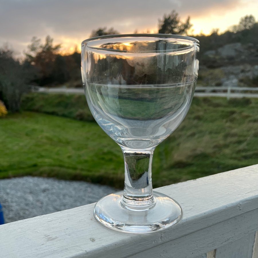 Boda, Ruben, Signe Persson-Melin, stort ölglas, h 18,5 cm, ø 12cm