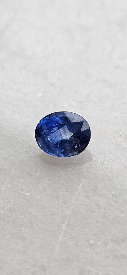 Naturlig Blå Safir 1.165Ct