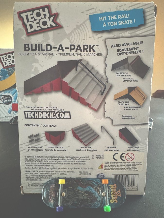 Tech Deck Build-A-Park inkl 1 fingerboard