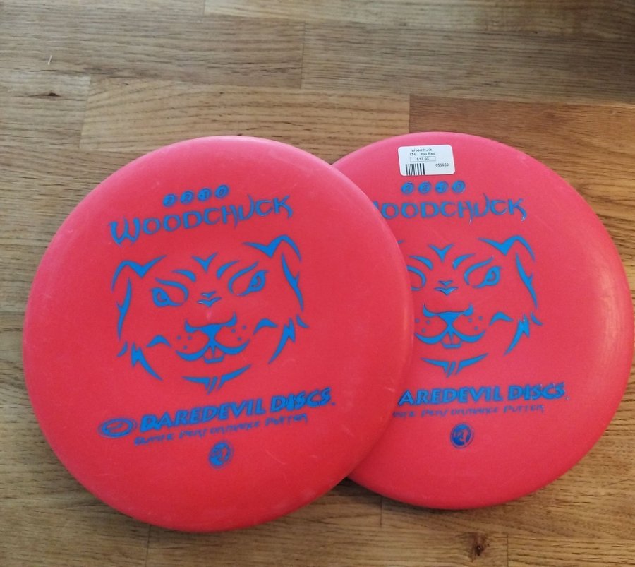 2 st. Daredevil Discs Woodchuck