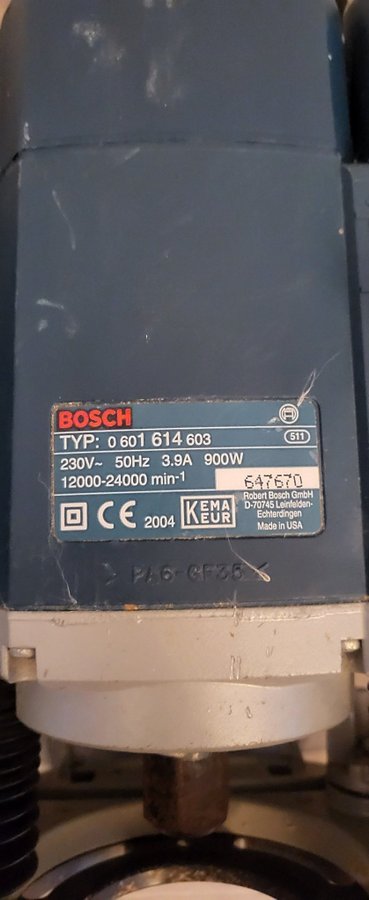 Bosch GOF 900 CE Fräs