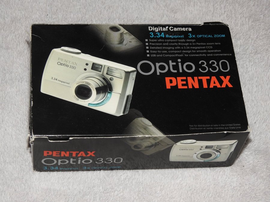 Pentax Optio 330 Digitalkamera