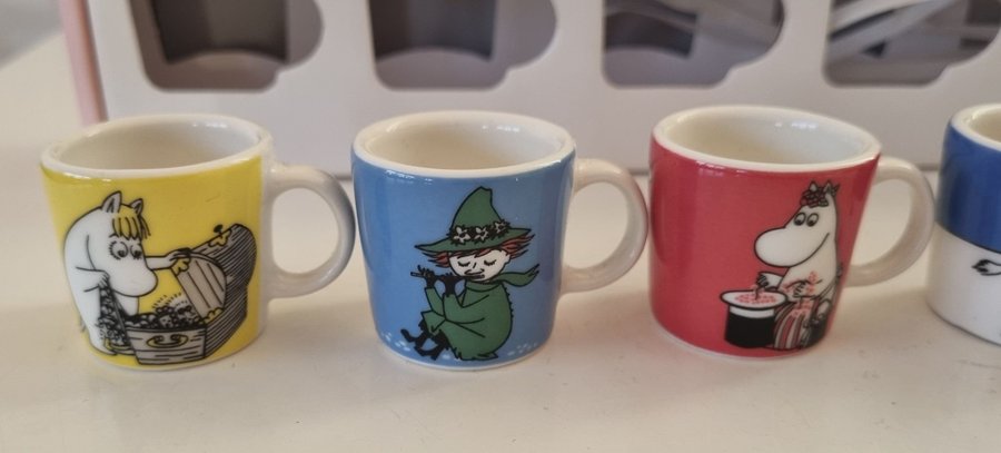 Muminmugg Moomin - Mini muggar first classic - mycket fint skick