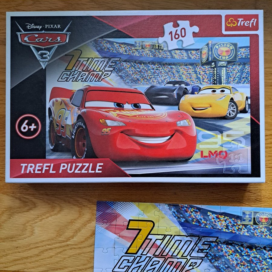 Pussel Puzzle Trefl CARS Disney Pixar 160 bitar