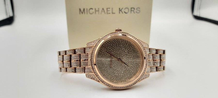 Michael Kors Lauryn MK3931 Dameshorloge met Zirkonia