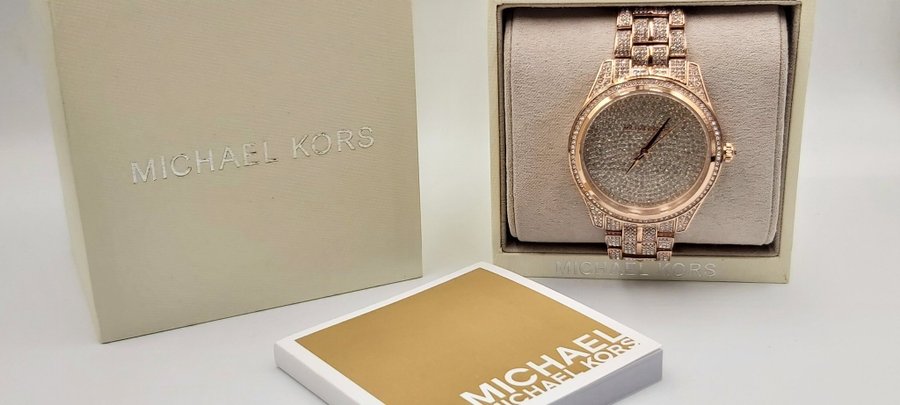 Michael Kors Lauryn MK3931 Dameshorloge met Zirkonia