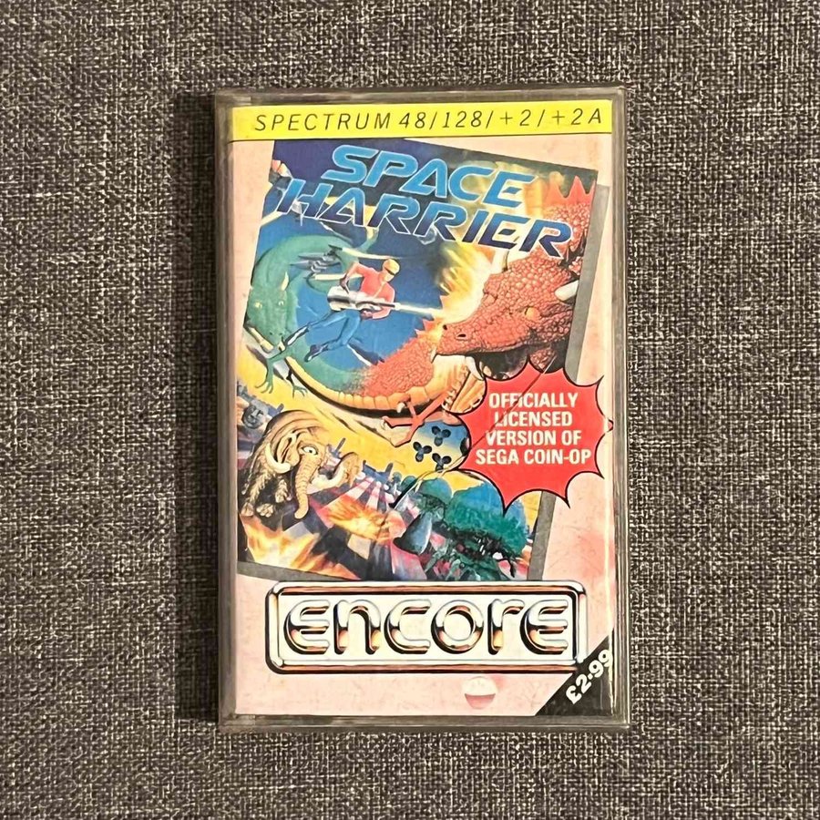 Space Harrier (Spectrum 48/128)(CIB)