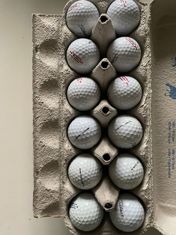 12 st Titleist Golfbollar