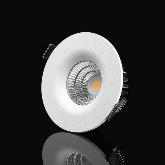 Downlight LED IP44 / 3 reflektorer 3000K dimbar ink drivdon