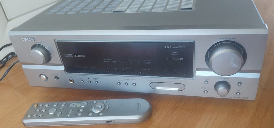 Denon AVR-1507 Receiver 7x110W, Dolby Pro Logic IIx, Digital EX