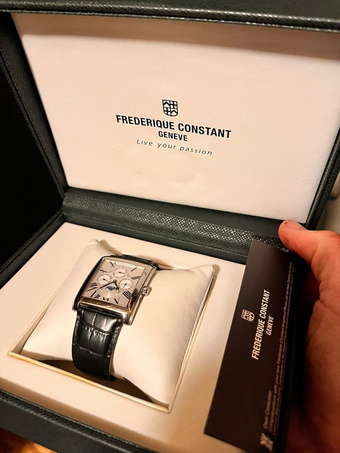 Frederique Constant Classics Moonphase Herrarmbandsur