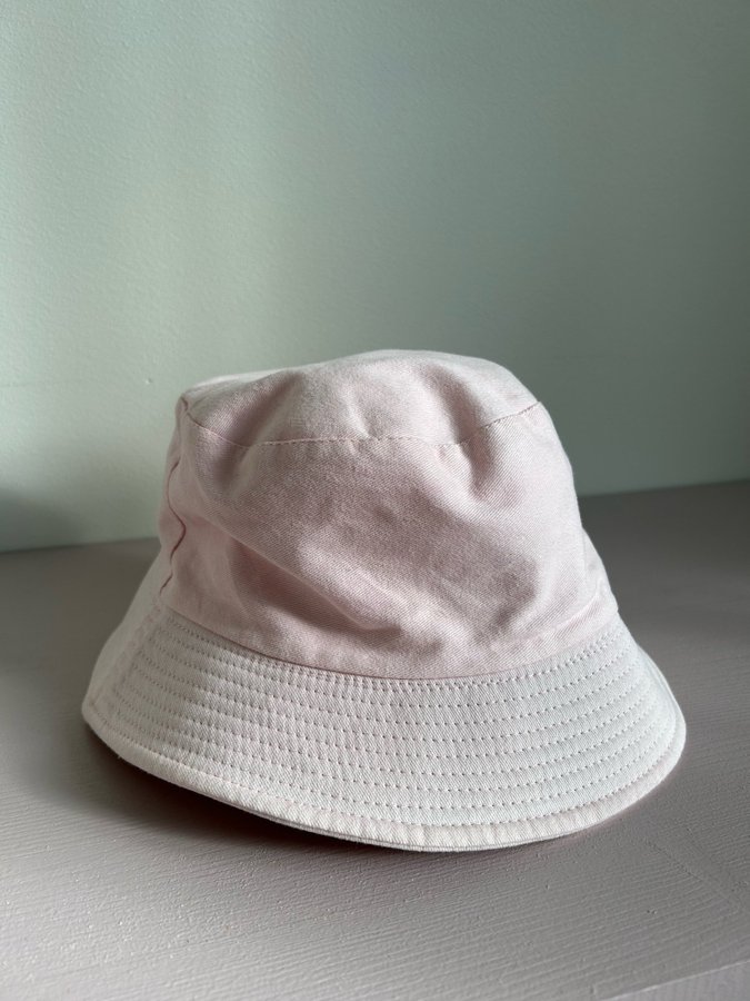 Ljusrosa solhatt, bucket hat