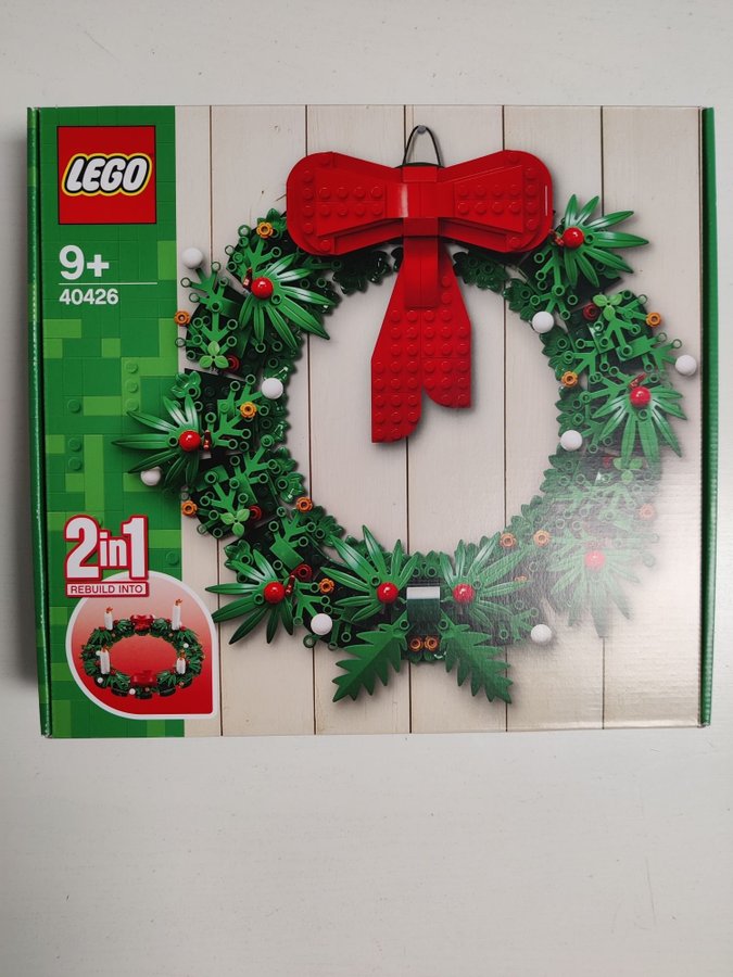 LEGO 40426 Christmas Wreath 2-in-1