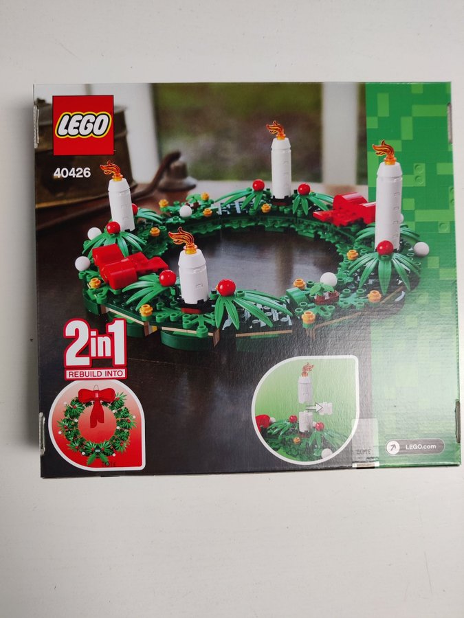 LEGO 40426 Christmas Wreath 2-in-1