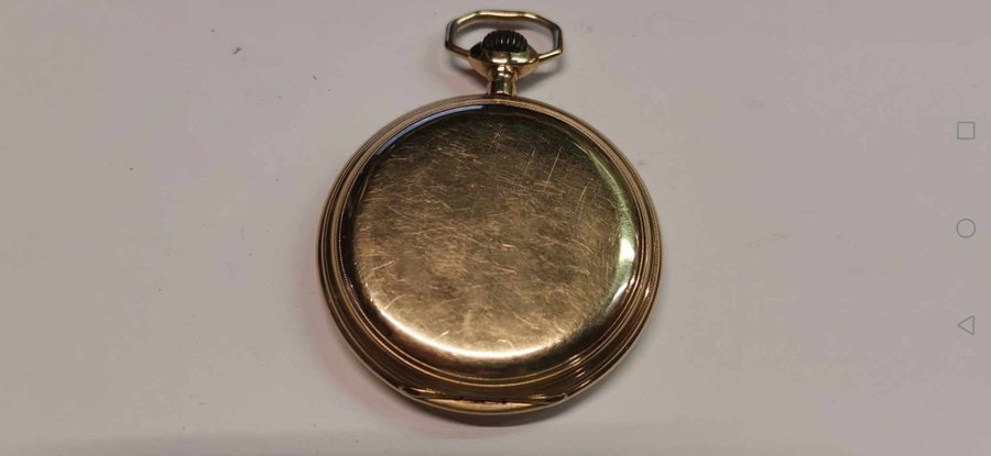 14K Gold IWC Pocket Watch