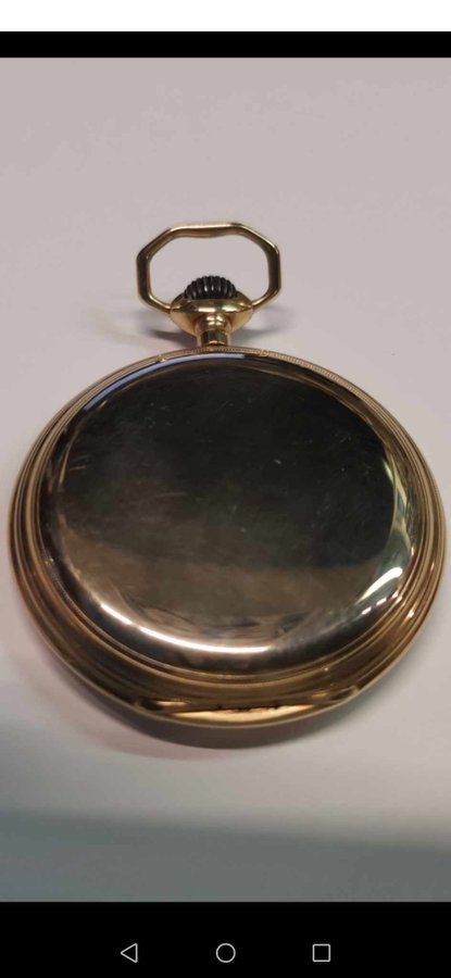 14K Gold IWC Pocket Watch