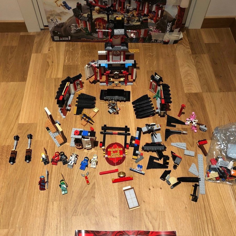 Lego Ninjago Legacy 70670 - Klostret av Spinjitzu - oöppnad, obyggd