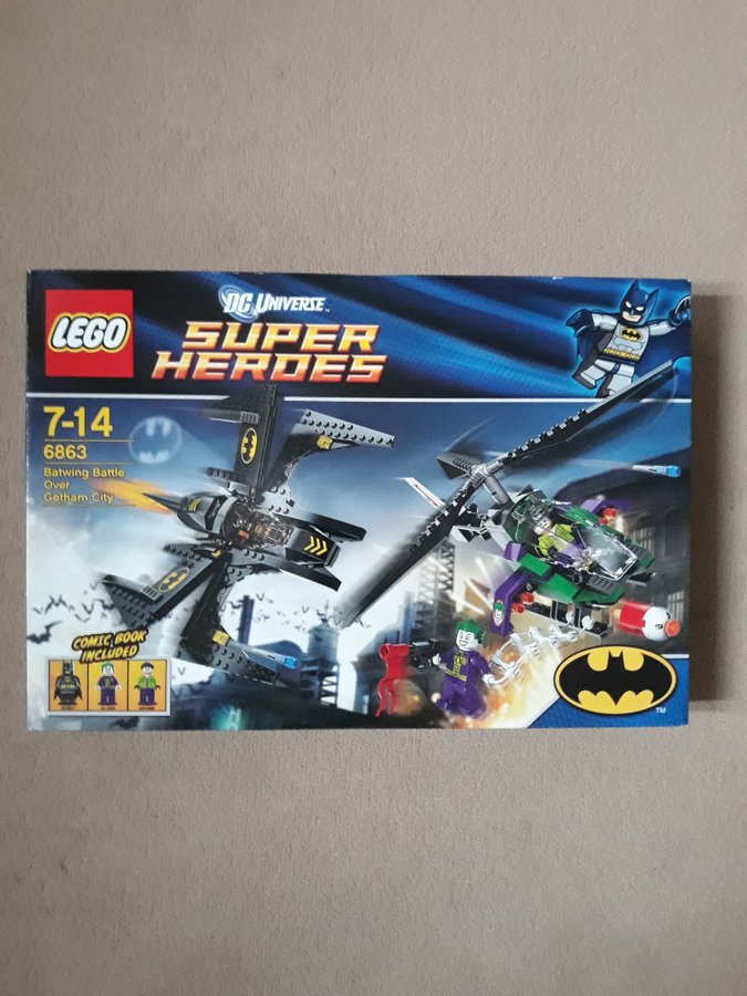 Lego 6863 Batwing Battle over Gotham City