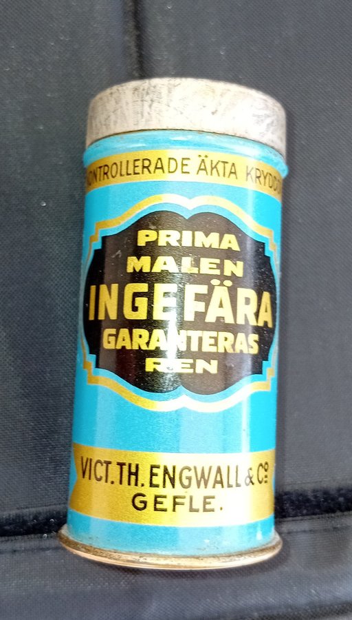 GEVALIA PRIMA INGEFÄRA RETRO KRYDDBURKAR