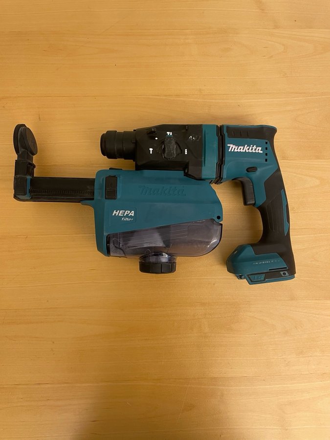 Makita DHR182 18V SDS-Plus Slagborrmaskin med dammsugare