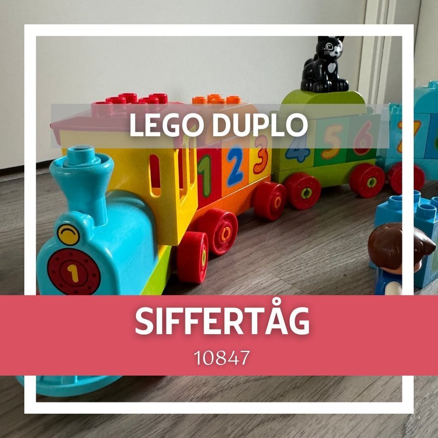 LEGO DUPLO Siffertåg 10847