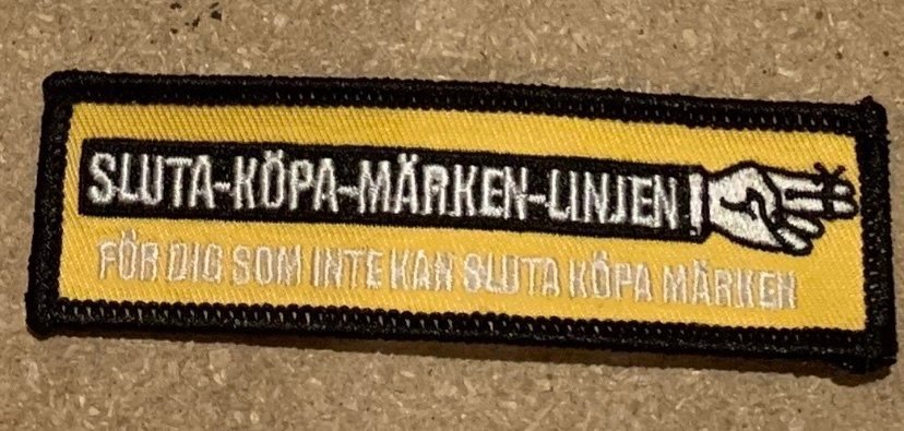 Patch/ ovve/ tygmärke