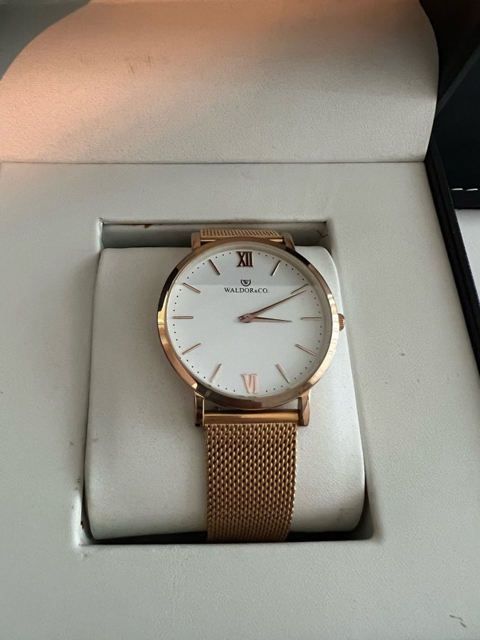 Waldor  Co. Armbandsur i Roséguld