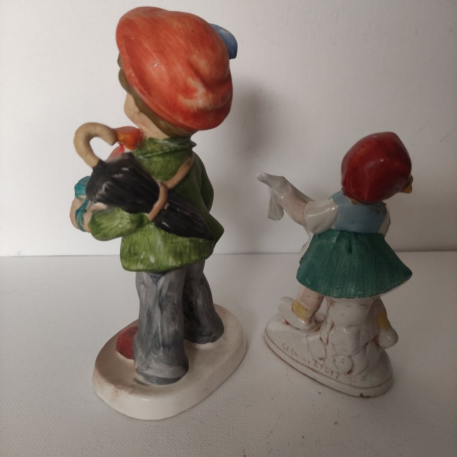 Vintage-Porslin-Figuren-Kina-Tyskland