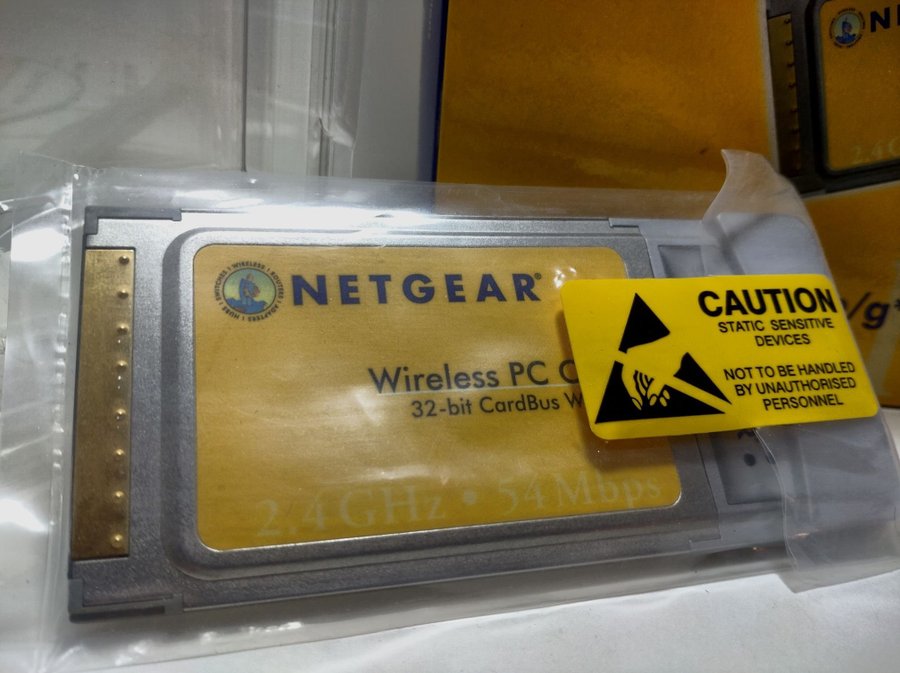 Netgear 54mpbs Wireless Wifi PC-Card